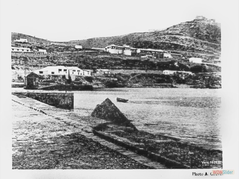 1-1927 Agadir Gruvel la grande jetée