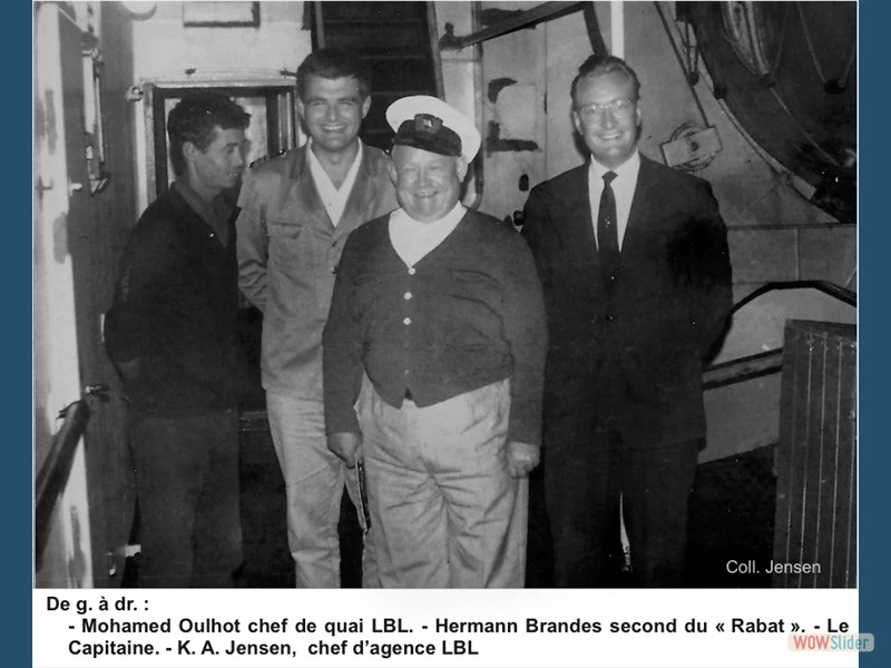 11-Md Oulhot chef de quai LBL-Hermann Brandes second du Rabat- capitaine - chef d'agence LBL