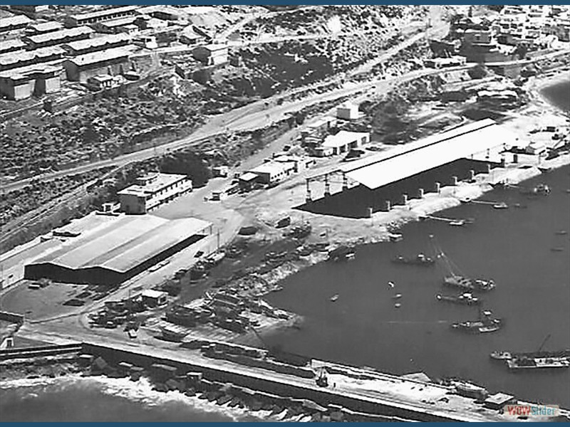 1948-9 Halle au poisson en construction